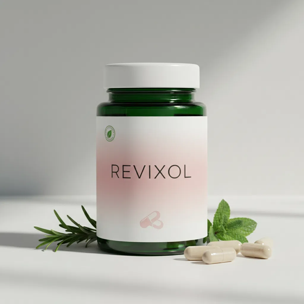 Revixol ear wellness supplement bottle - 30 capsules